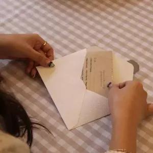 실링왁스 상품권봉투 흰봉투 결혼식 청첩장 감사카드