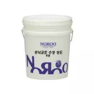 노루페인트 친환경 수용성 무뉘코트 상도 내부계단벽/배란다벽 - 4L 투명 NMC-E(유광)
