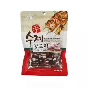 강아지간식 애견간식 펫스토리 수제 양꼬치 90g 10팩 1타 강아지양꼬치
