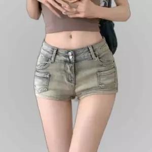 핫팬츠 청바지 워싱 데님 빈티지 숏팬츠 청
