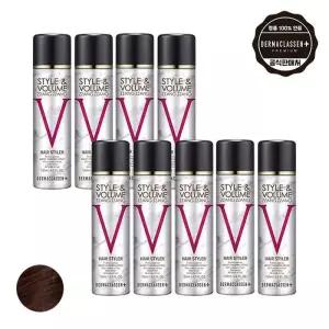 더마클라센 스타일앤 볼륨짱짱 흑채 스프 레이 자연갈색 120ml x9
