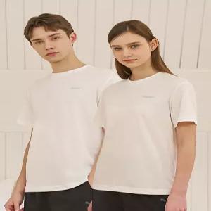 푸마 바디웨어 혼성 에어드라이 반팔티셔츠 (화이트)