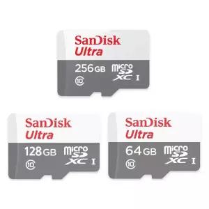 샌디스크 울트라 마이크로 SD카드 128GB 256GB 헤이홈 스마트 홈카메라 CCTV용
