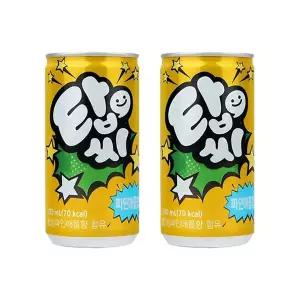 일화 탑씨 파인애플 190ml x 12캔/30캔/60캔/90캔 과즙 탄산