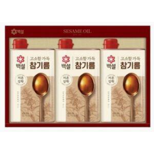 백설 고소한 참기름 1호 선물세트 추석 설날 명절