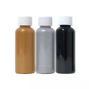푸어링 아트 페인트 50ml 3색 - E세트( 금색 은색 검정 )/어린이/물감/미술/놀이/DIY/공예/페인팅/색칠