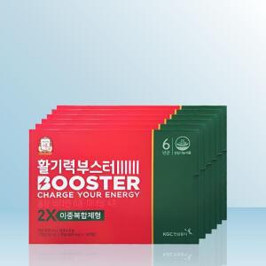 정관장 활기력 부스터 (액상 20ml + 정제 400mg) 14개입 x 6개 / iuy