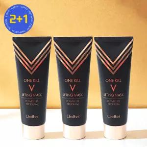 끌레드벨 골드 리프팅팩 원킬 브이 파워 리프팅 프로그램 마스크 블랙에디션 70ml 3개