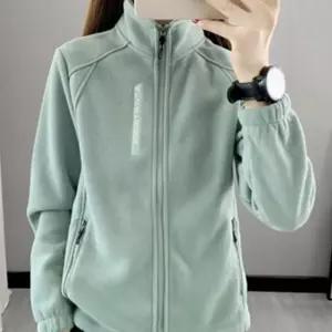 여성 후리스 집업 점퍼 봄가을겨울 데일리 아우터 바람막이 겸용 마감 깔끔한 캐주얼 외투