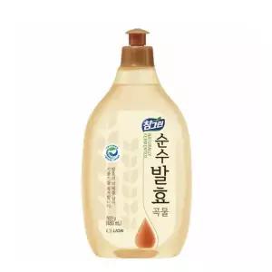 라이온 참그린 순수발효 곡물 500g 용기 주방세제