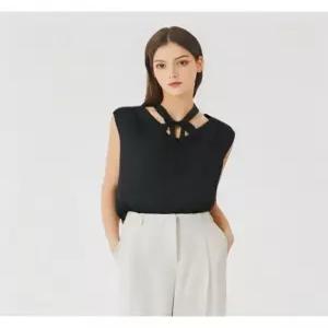 [숲][숲] 타이넥 슬리브 블라우스 (SZ5SS92)