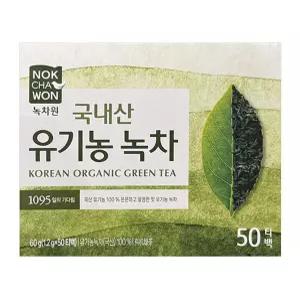 무배 녹차50티백 녹차원 유기농 녹차 50티백 녹차대용량 순수녹차