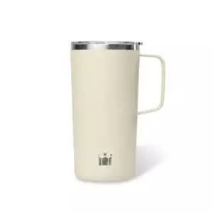 할리스 텀블러 머그 스텐 손잡이 차량 물컵 크림600ml