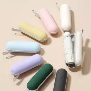 양 우산 양산 장 경량 uv 캡슐 3단 자동 16K 방수커버 캡술 미니케이스