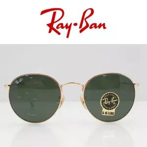 [RAY BAN] 레이벤 RB3447 001 53 둥근 메탈 김나영 선글라스 53size