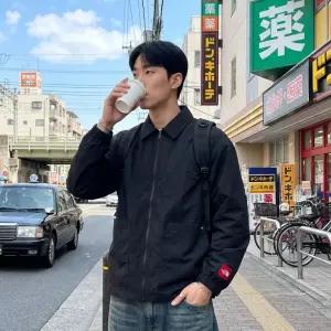 노스페이스 나일론 바람막이 셔츠 자켓 NJ3BS29 블랙