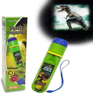 어린이 공룡 손전등 프로젝터 24가지 이미지 학습용 장난감 3세 7세 남아 여아 생일 선물