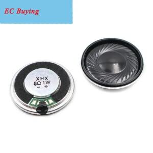 2개 30MM 8옴 1W 철제 케이스 내장 자석 스피커 초박형 30*5.5MM 직경 라우드