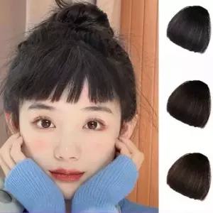 붙임머리 부분가발 여성 여자 피스 헤어피스 인모 일자형