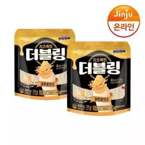 진주햄 천하장사 소시지 더블링 치즈 400g X 2개 콰트로 콘스윗 뿌링.. 33632442