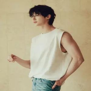 지오다노 01025560 통기성 운동복상의 슬리브리스 머슬티 025560 4color 5067656