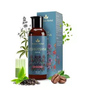 아비메 허브 케쉬크리슈나 헤어 인디고 암라 컬리 헤나 포함 미네랄 프리 100ml