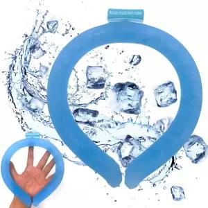 목 쿨링 웨어러블 플래시 모든 28°C에서 파란색 위한 스포츠 핫 활동을 튜브 및 여름 랩 넥밴드 시작