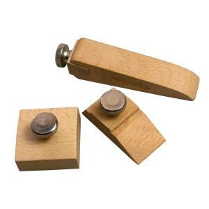 KVMORZE 3PCS 세트 가죽 사각 베벨 샌딩 DIY 사포 핸드 웨지 블록 블록 나무