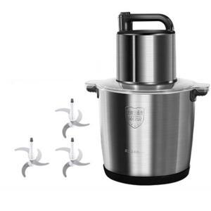 스테인레스 스틸 10L 전기 쵸퍼 고기 그라인더 1500W 푸드 프로세서 블렌더, 주방 야채 슬라이서 기계