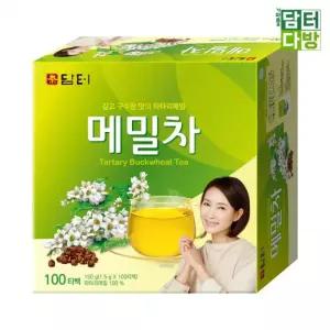 사무실 탕비실 타타리 메밀차 티백 100개입 침출차 150g 보관용