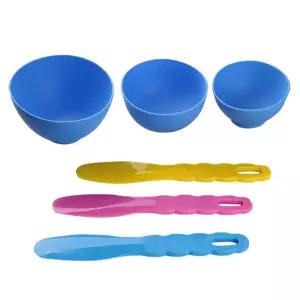알지네이트 인상 석고 재료용 치과 실험실 고무 믹싱 볼에는 3Pcs 유연 주걱이 포함됩니다