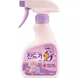 진드기 퇴치제 290ml 매트리스 집 먼지 진드기 스프레이 제거제