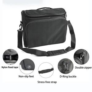 Touyinger Everycom 프로젝터 보관 가방 X20 T4 미니 T2A M5 LED96 지원 대부분의 다기능 블랙