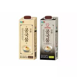 진한 콩국물 흰콩+검은콩 950ml 12팩