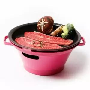 휴대용 화로 21cm 분리형화 캠핑 화로 21cm 접이식 바베큐 야외 그릴