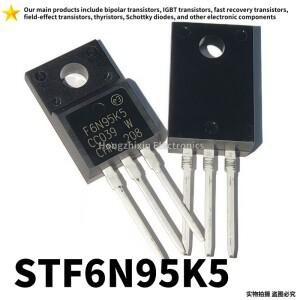 100%  TO-220F MOSFET STF6N95K5 6A950V 10 개
