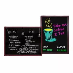 스탠딩이름표 LG07BL59 영업용칠판 블랙보드 일반 500 700