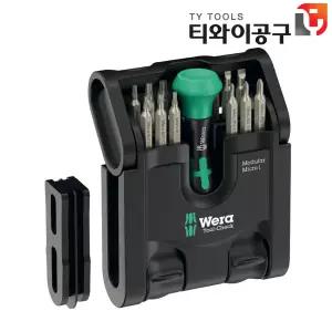 WERA 베라 모듈세트용 비트세트 (Tool-Check Modular Micro 1) 05049002001