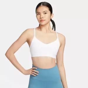 나이키 _인디 라이트 서포트 패드 어저스터블 스포츠 브라 - 화이트:스톤 모브 / FD1063-100 72U011 72L963