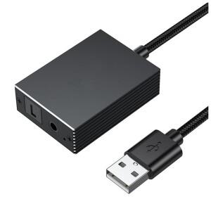 [호환품]L93A-USB-광학 SPDIF Toslink 및 PS5용 3.5Mm 오디오 어댑터 PS4 TV PC 노트북 스마트 호환폰용 사