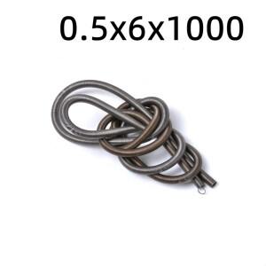 와이어 0.3/0.4/0.5/0.6 mm 길이 1000mm 강철 얇은 인장 스프링 소형 슬림 롱 소프트