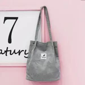 코듀로이 데일리 에코백 골지 숄더백 토트백 여름에코백 여성에코백 남자에코백