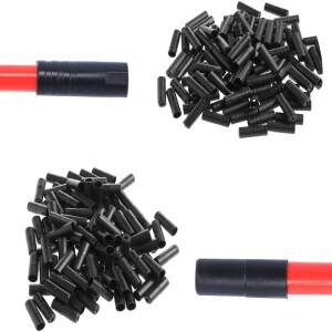 [호환품]자전거 케이블 와이어 팁 캡 하우징 브레이크 엔드 캡 드레일러 크림프 4mm 시프트 5mm 50 개 100
