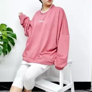 루즈핏 애플 맨투맨 티셔츠 ob24359 빅사이즈 빅사이즈티셔츠 빅사이즈맨투맨 여자맨투맨