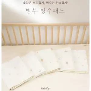 롤베이비 부드러운 밤부 방수패드 L사이즈 신생아 방수요 아기 방수매트 국내생산