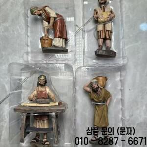 레진 피규어 정신 심리적 모래 테이블 게임 상자 코트 치료 빈티지 작업하는