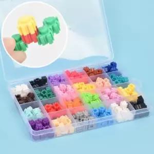 8mm 디폼블럭 22색 세트 약 300개입 디폼블럭 미니블록 미니블럭 (WAD4FFD)