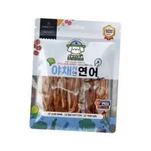 야채앤 연어 스테이크 160g 1P 어린 강아지 노령견 간식