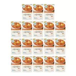 청정원 요리한수 국물떡볶이양념 140g x 18개 맛있는 양념 조미료 간편한 요리조리