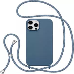 ZTOFERA 13 Pro Ma 스트랩 케이스 조절 가능한 목어깨 끈이 있는 크로스바디 폰 67인치용 부드러운 실리콘